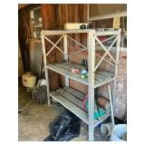 Aluminum shelf 4ï¿½ by 5ï¿½ by21ï¿½