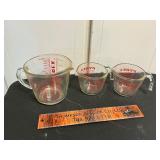 Pyrex measuring cups