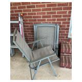 4 folding chairs