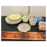 Vintage cups and saucers mini