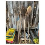 Pitch forks and shovels