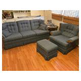 Couch,chair and ottoman