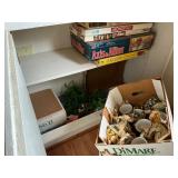 Contents of bottom cabinets