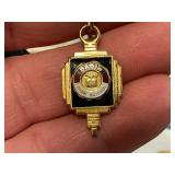 Vintage Badin High School necklace