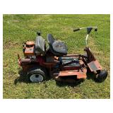 Snapper mower with bagger attachment