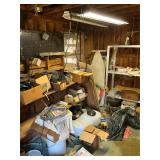 Contents of building not including refrigerator