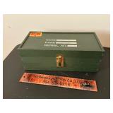 Gi-Joe footlocker and accessories