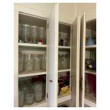 Contents of cabinets