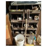 Shelf ,step and contents