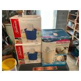 3 ice cream freezers