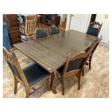 Dining table with 6 chairs