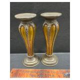 2 candle stands