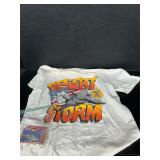 Desert Storm shirt and cards