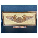Wooden plaque