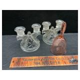 Candle stands and bell