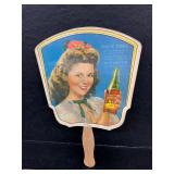 Vintage Royal Crown Cola fan