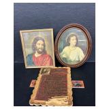 Pictures and plaque