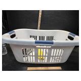 Laundry basket and contents