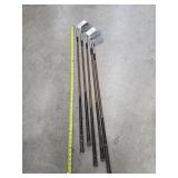 Vintage golf clubs