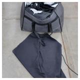 Bag full of black aprons
