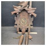 vintage German Black Forest-style cuckoo clock