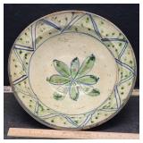 Vintage Terracotta Glazed Bowl