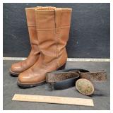 8ï¿½ Boots & Belt