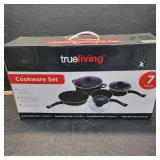 7pc True Living Cookware Set
