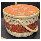 Sewing basket and contents