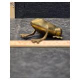 Brass frog