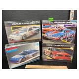 4- vintage model kits factory sealed 1/24