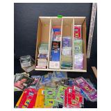 Large lot vintage racing cards