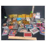 Large lot vintage NASCAR collectible cards
