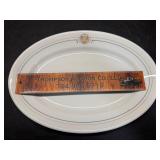 Carr 1693 William & Mary college platter