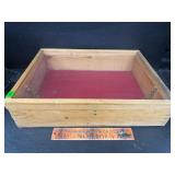 Wood and plexi display