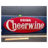 48ï¿½ CHEERWINE Sign