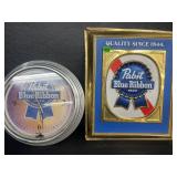 Vintage papst blue ribbon Signs