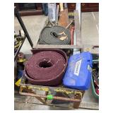Rolling cart with tools