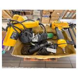 Dewalt nail gun and power tools