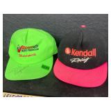 2- vintage autographed ball caps