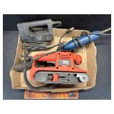2 sanders and jig saw working