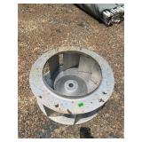 Large aluminum fan housing