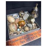 Marble, rocks and other