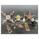 Cast-iron and other collectibles lot