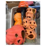 Vintage Halloween decor
