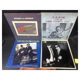 B.B. King and blues brothers record albums
