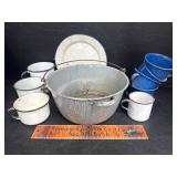 Antique enamel ware