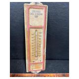 Eddlemans cycle and machine shop thermometer