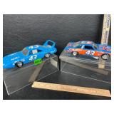 2- Franklin Mint Richard Petty cars