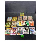 Vintage NFL football cards